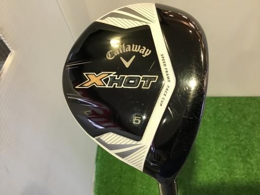 名器　ＸＨＯＴ  フェアウェイウッド　５番　　FW キャロウェイ xhot 5w フェアウェイウッド 中古 キャロウェイ X HOT