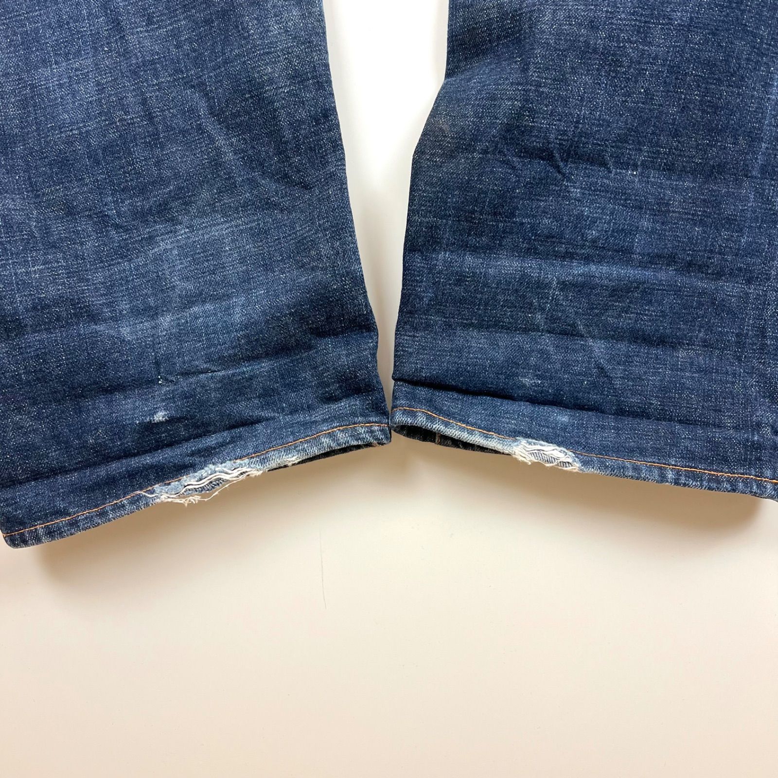 EVISU PLAY BOY 2001 朱耳 special denim pants kamome 32×35 indigo