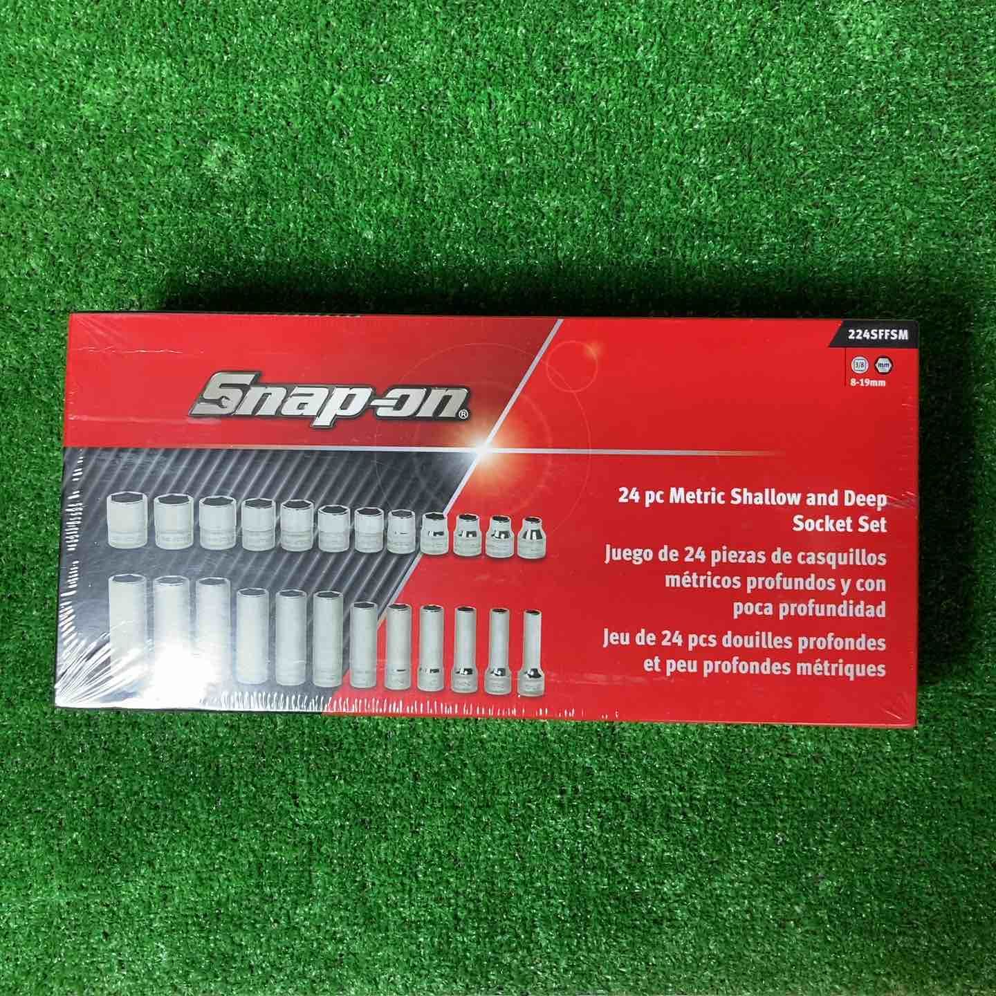 Snap-on スナップオン シャローソケット 8〜19mm 6角 3/8 スナップオン 
