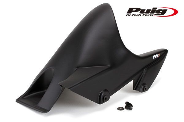 Puig インナーフェンダー 4431 黒 Z1000 Z750 Z750R Puig 4431J REAR-FENDER [MATT BLACK] Kawasaki Z1000 (07-09