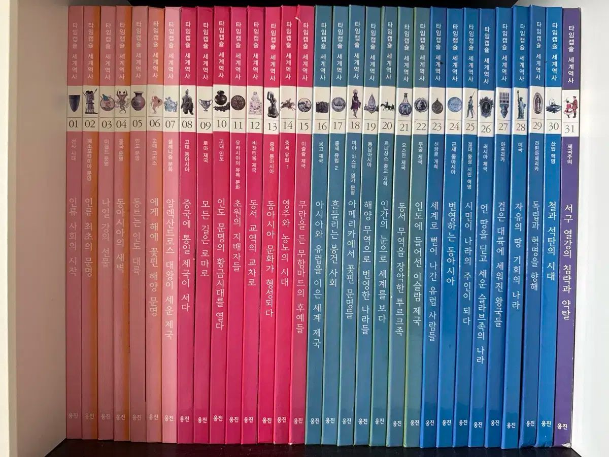 Woongjin タイムカプセル 世界史 私たちの歴史 全集