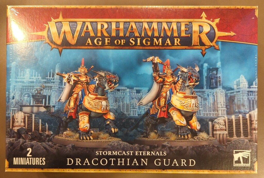 GAMESWORKSHOP WARHAMMER Age of Sigmar Stormcast Eternals Dracothian Guard 2021 ドラコシアンガード