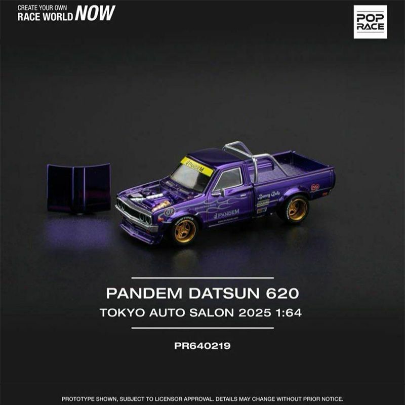 東京オートサロン2025限定 POP RACE PANDEM ダットサン620 ＃42 - メルカリ