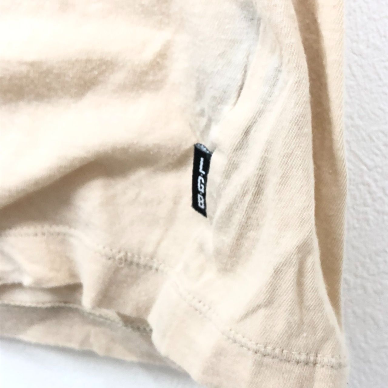  !! L.G.B LGB ルグランブルー 半袖 Tシャツ ベージュ レディース サイズ0 Hyde ハイド 古着 アパレル 春コーデ 半袖 シャツ ブラウス