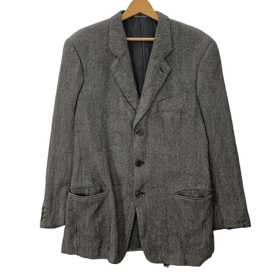 ARMANI COLLEZIONI テーラドジャケット　シルクウール　美品38 テーラードジャケット アルマーニコレツィオーニ ARMANI COLLEZIONI