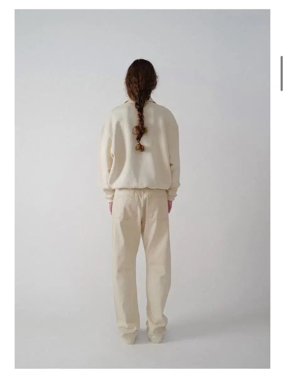 Nothing Written ナッシングリトゥン ボーイフレンド コットン デニム 白 DECORATOM_COM_BR