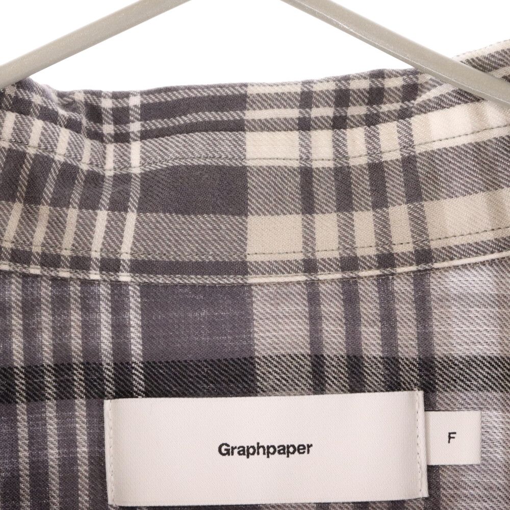 Graphpaper (グラフペーパー) 20AW Tencel Check Regular Collar Shirt