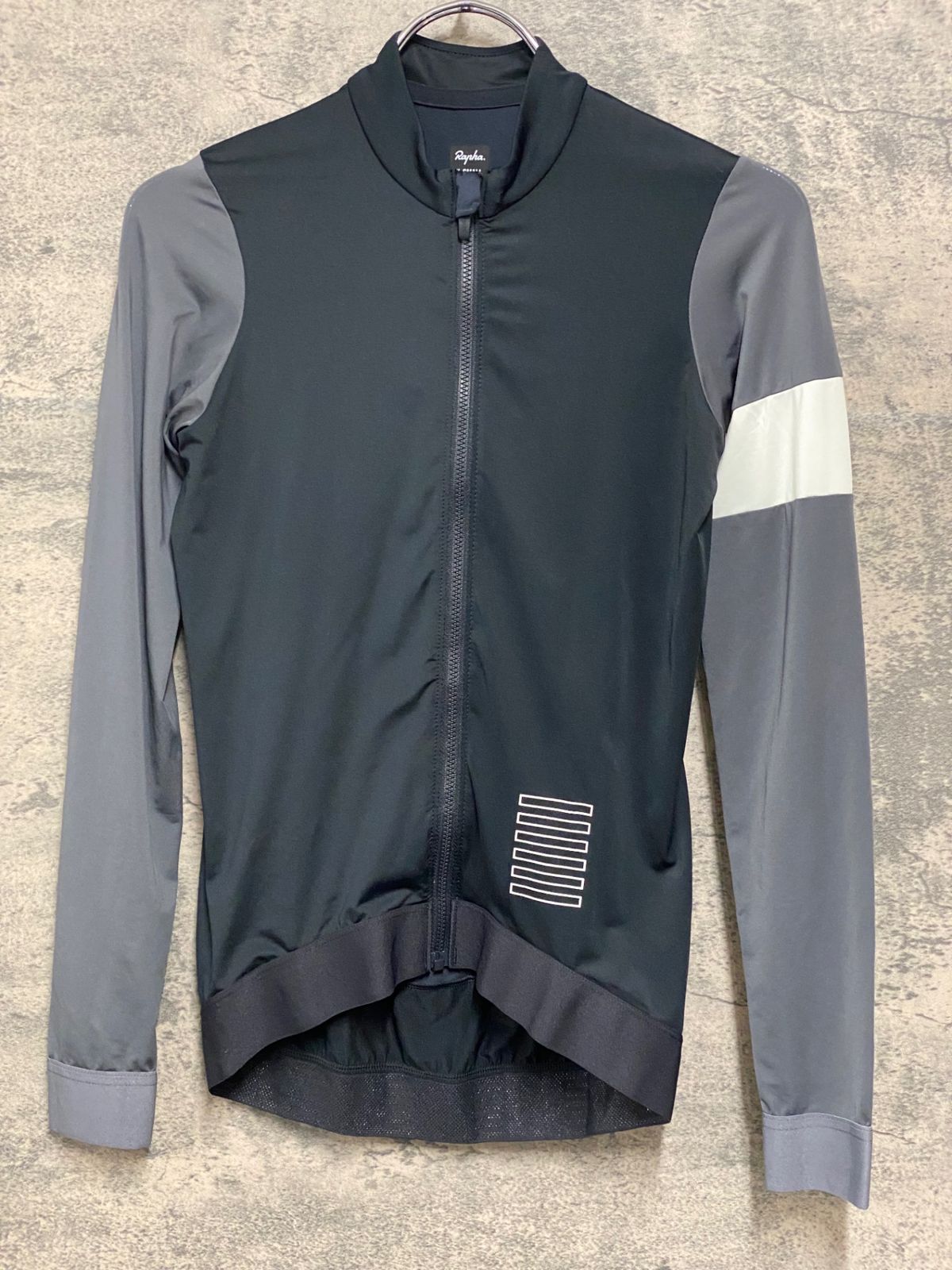 JB935 ラファ Rapha WOMEN S LONG SLEEVE PRO TEAM TRAINING JERSEY 長袖 サイクルジャージ 黒 XS レディース