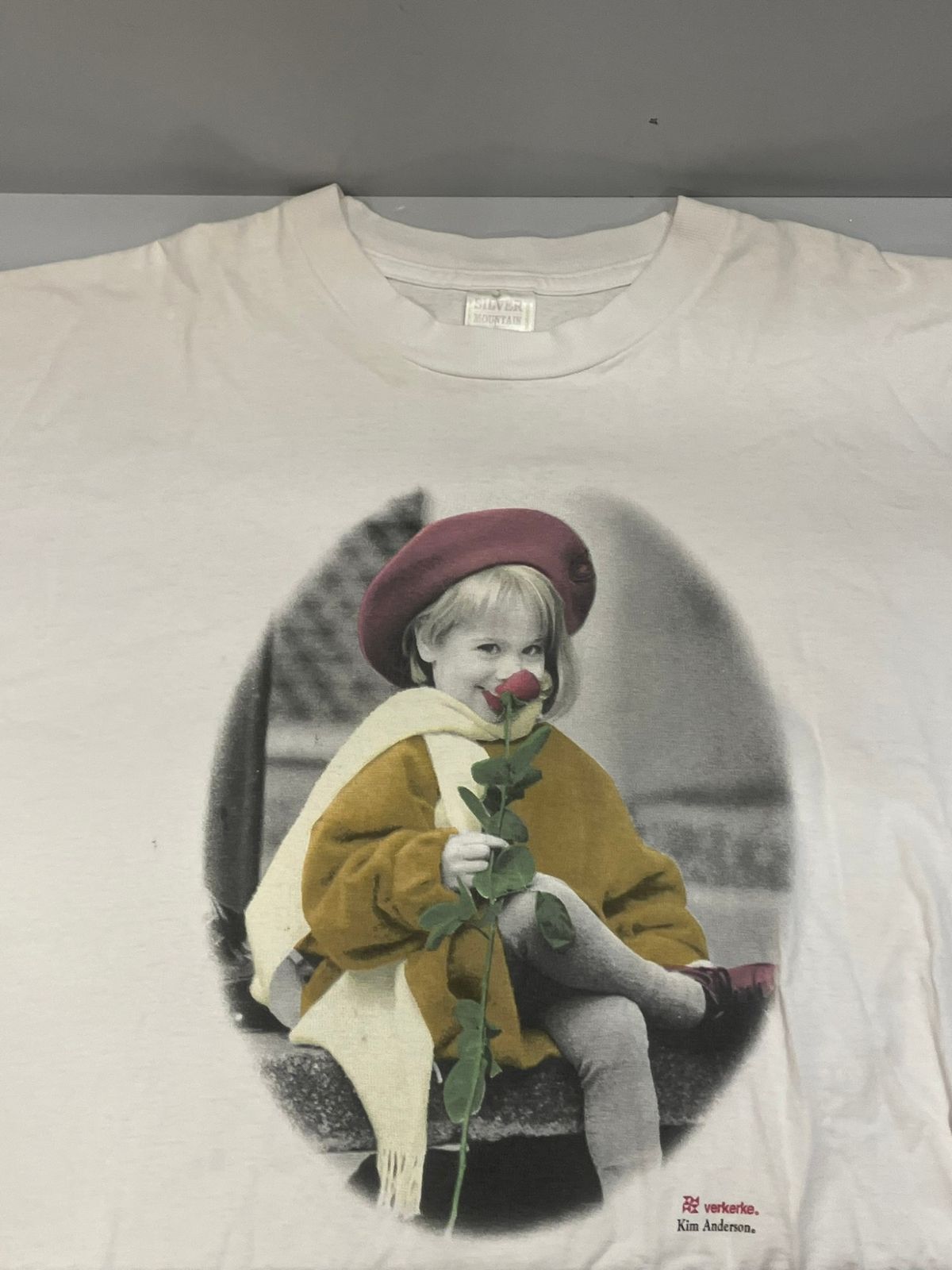 90s キム・アンダーソン　アートtシャツ フォトtシャツ ヴィンテージ ヴィンテージ vintage 90s 90's Kim Anderson 写真家 フォトT ART Tee