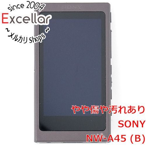 美品 SONY WALKMAN NW-A45 B グレイッシュブラック Sony walkman NW-A45 B グレイッシュブラック新品 16GB