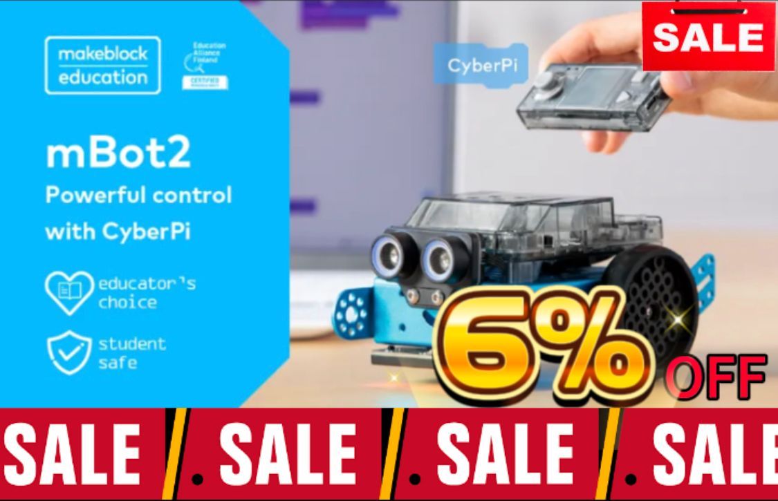 Makeblock mBot2 プログラミングロボット おもちゃキット 子供向け 