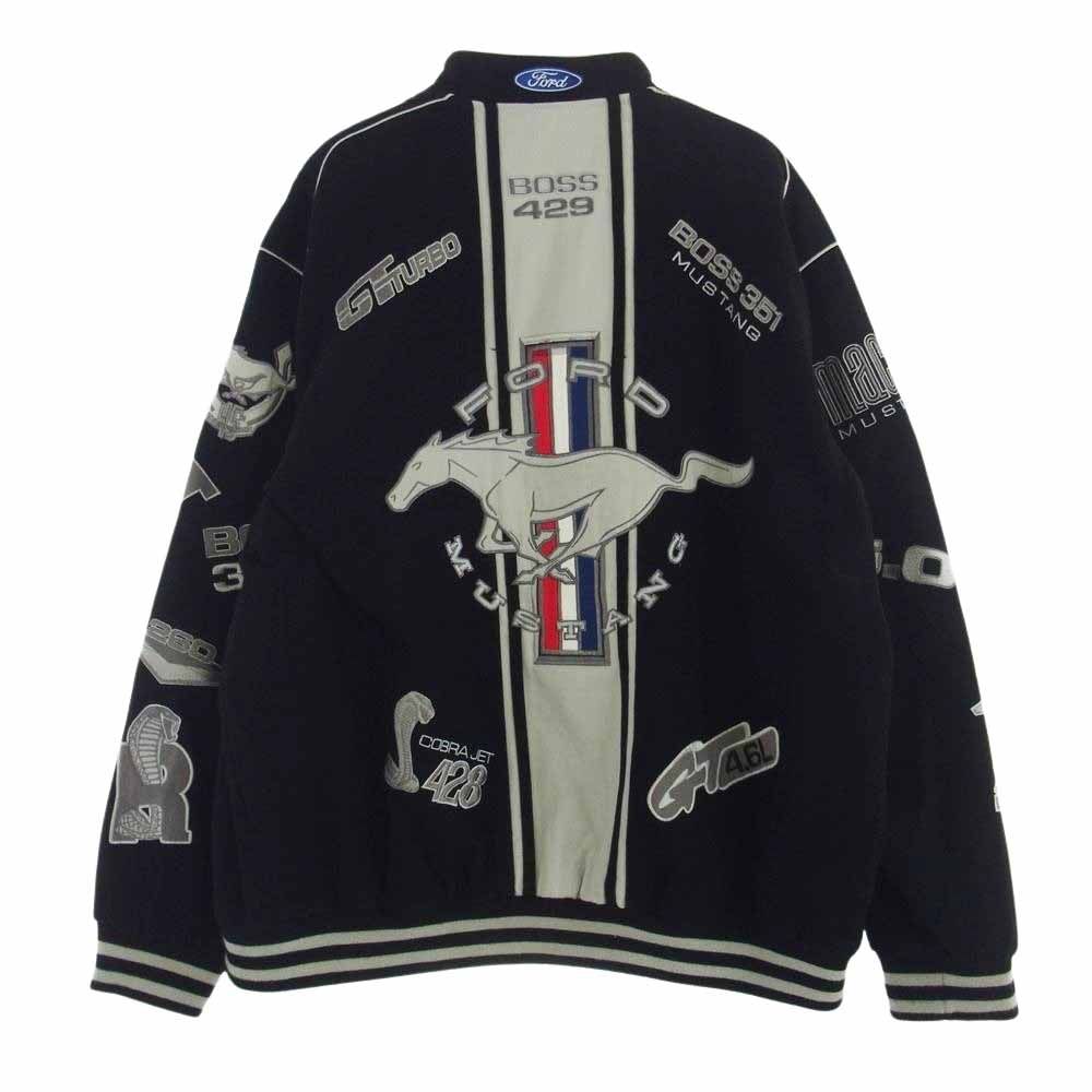 VINTAGE RARE JH DESIGN 40th ANNIVERSARY FORD MUSTANG BOMBER STYLE JACKET  SIZE 4X