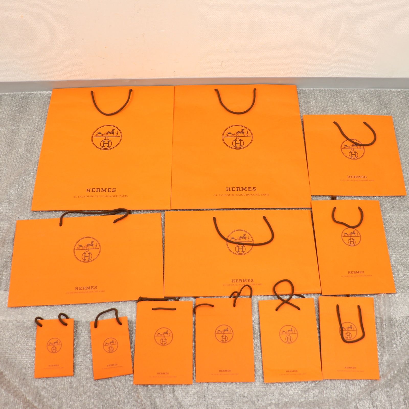 ITUF5SJLZ1YM HERMES エルメス 純正 BOX 箱 33個 紙袋