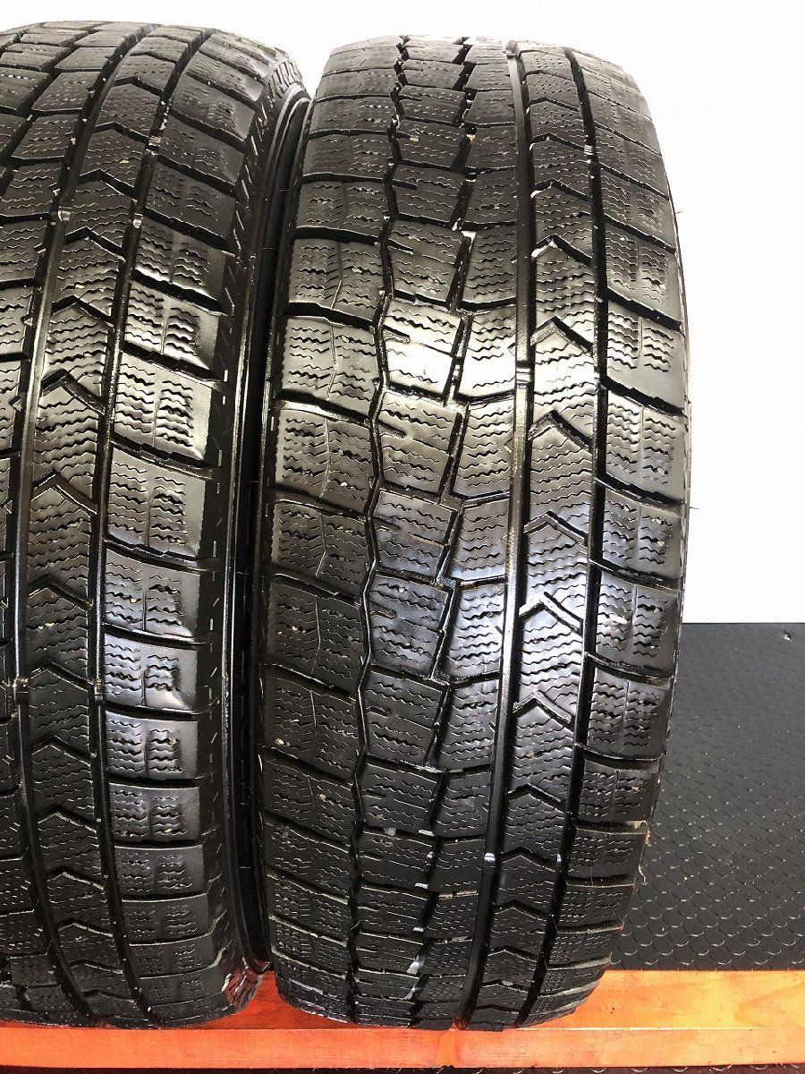 小説 DUNLOP WINTER MAXX WM02 195 60R17 17インチ スタッドレス 4本 23年製 バリ溝 ライズ ロッキー 60プリウス等 STM010