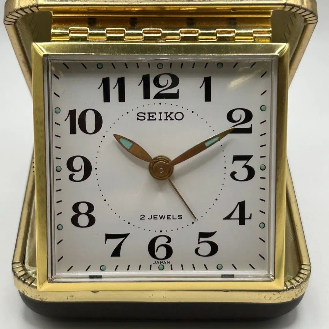 ビンテージ セイコー トラベル アラーム クロック - 手巻き機械式