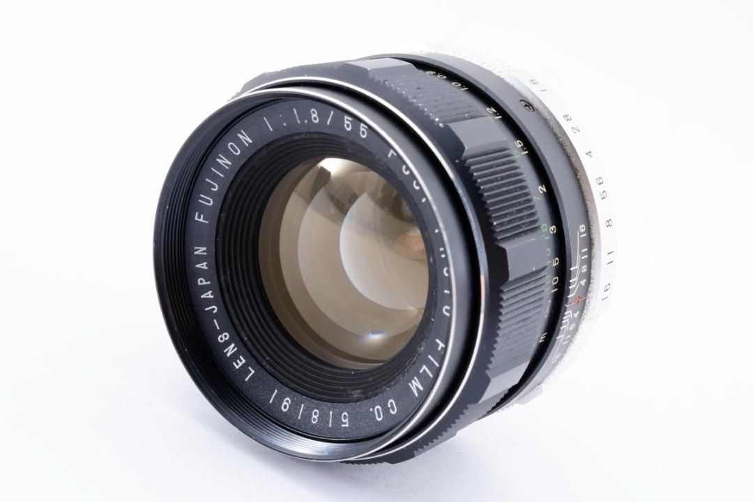 FUJI FUJINON 55mm F1.8 レンズフィルター付 L811 - メルカリ FUJI FUJINON 55mm F1.8 レンズフィルター付 L811 - メルカリ