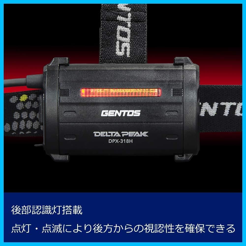 在庫セール】GENTOS(ジェントス) LED ヘッドライト デルタピーク