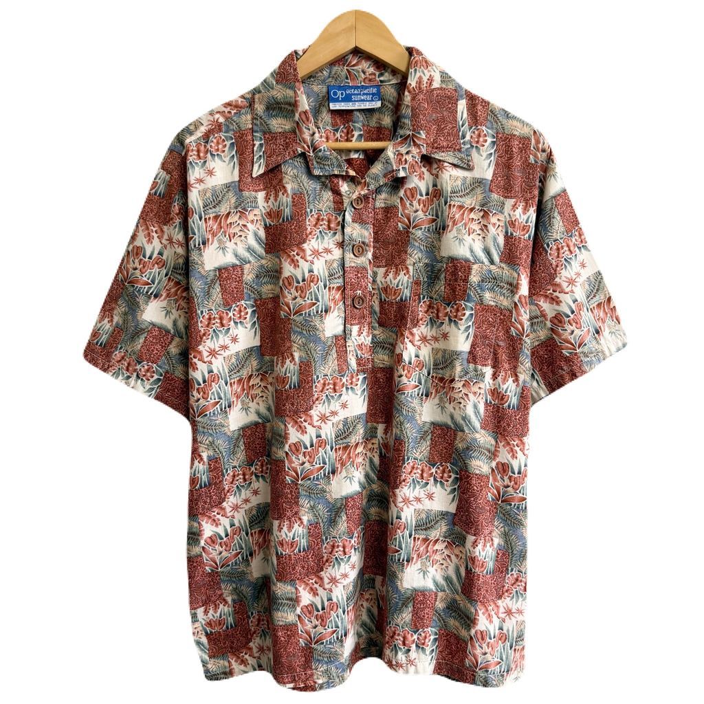 70's OCEAN PACIFIC オーシャンパシフィック プルオーバー