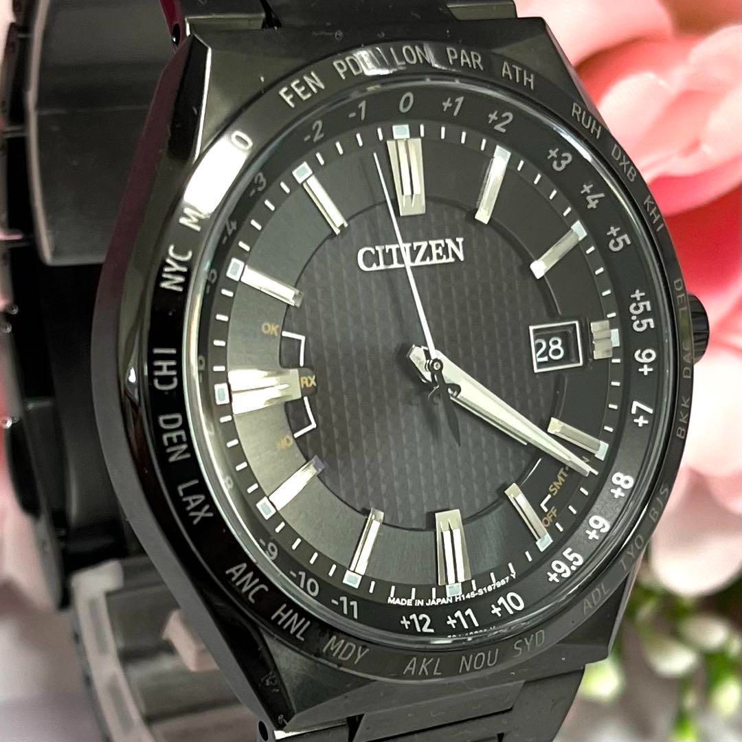 アテッサ シチズン エコドライブ CITIZEN ATTESA AT8185-62E エコ
