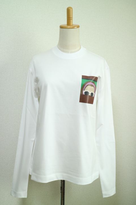 新品未使用 PLAN C CAROLINA SELF PORTRAIT L/S T-SHIRT COTTON JERSEY