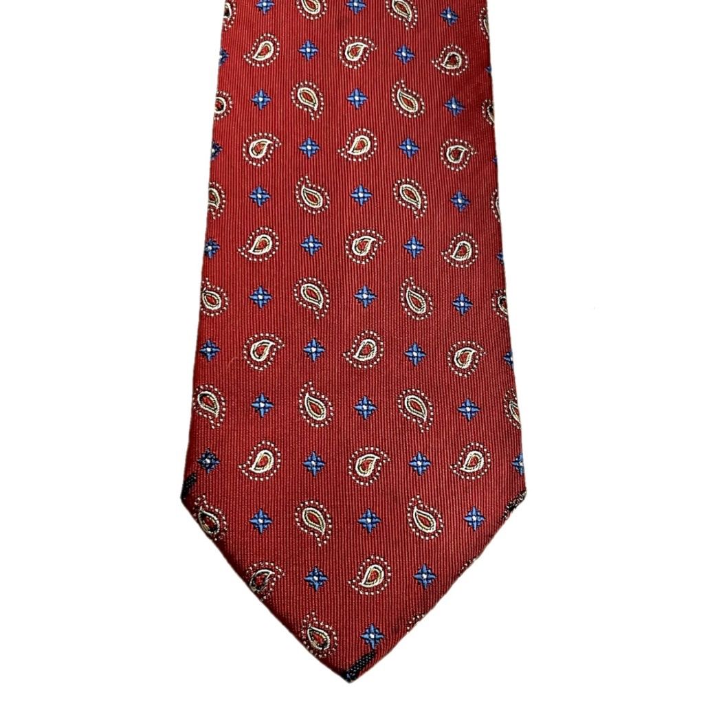美品】Paul Smith ポールスミス ネクタイ シルク レッド 赤 - メルカリ