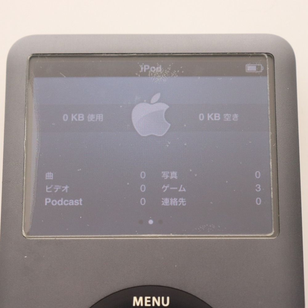 ジャンク品i pod classic 120GB Apple ,4年前に購入 【公式通販】