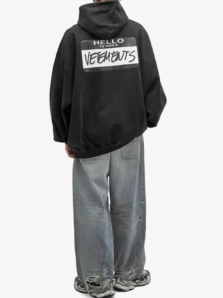 VETEMENTS ロゴプリントオーバーサイズフーディ VETEMENTS ロゴプリントオーバーサイズフーディ 楽天市場