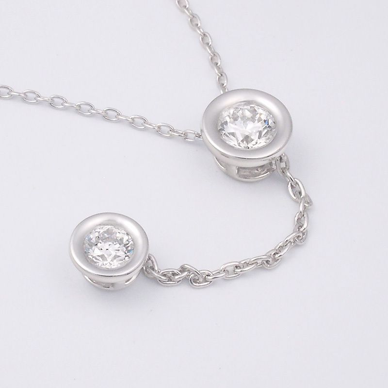 【CHiii】フォーエバーマーク ダイヤ ネックレス Two D 楽天市場】フォーエバーマーク FOREVERMARK ネックレス センター