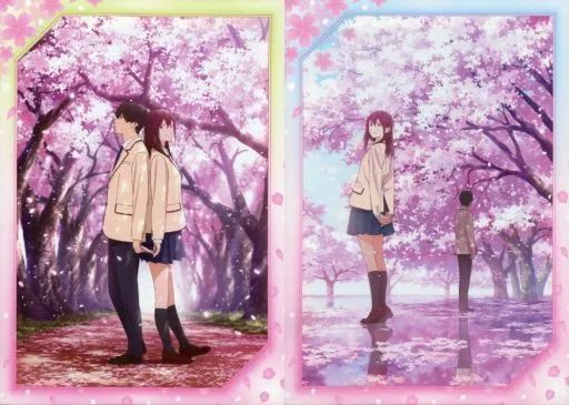 キャンバスイラスト「君の膵臓を食べたい」2種セット 中古】原画イラストボード 君の膵臓を食べたい キャンバスアート 2種