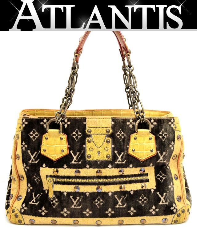 ルイヴィトン LOUIS VUITTON レア! 2004年限定モデル ファビュロー チェーンショルダーバッグ トロンプルイユ クロコ M92713  【66539】 - メルカリ