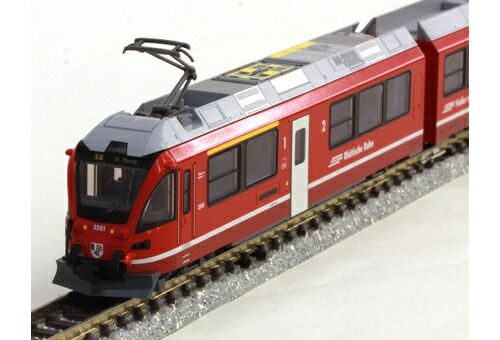 レーティッシュ鉄道ABe8/12 アレグラ 3両セット 【KATO・10-1273