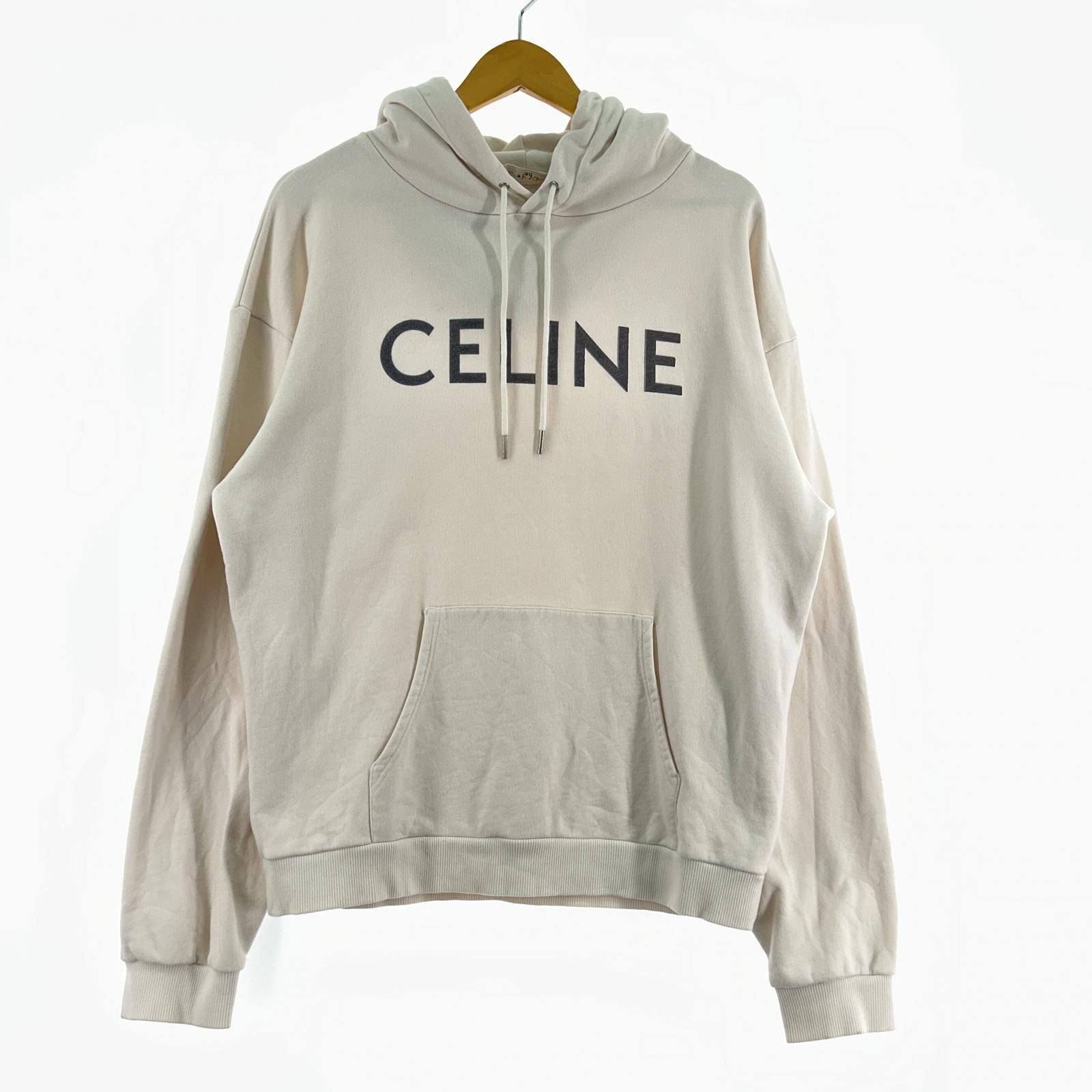 ▽▽CELINE セリーヌ パーカー ルーズ フーディー SIZE XL