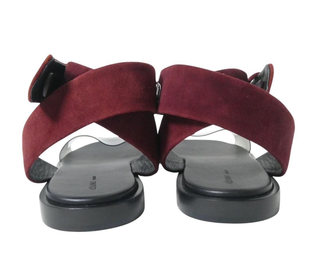 CELINE セリーヌ サイズ36 約23㎝ フィービー期 スエード ストラップ