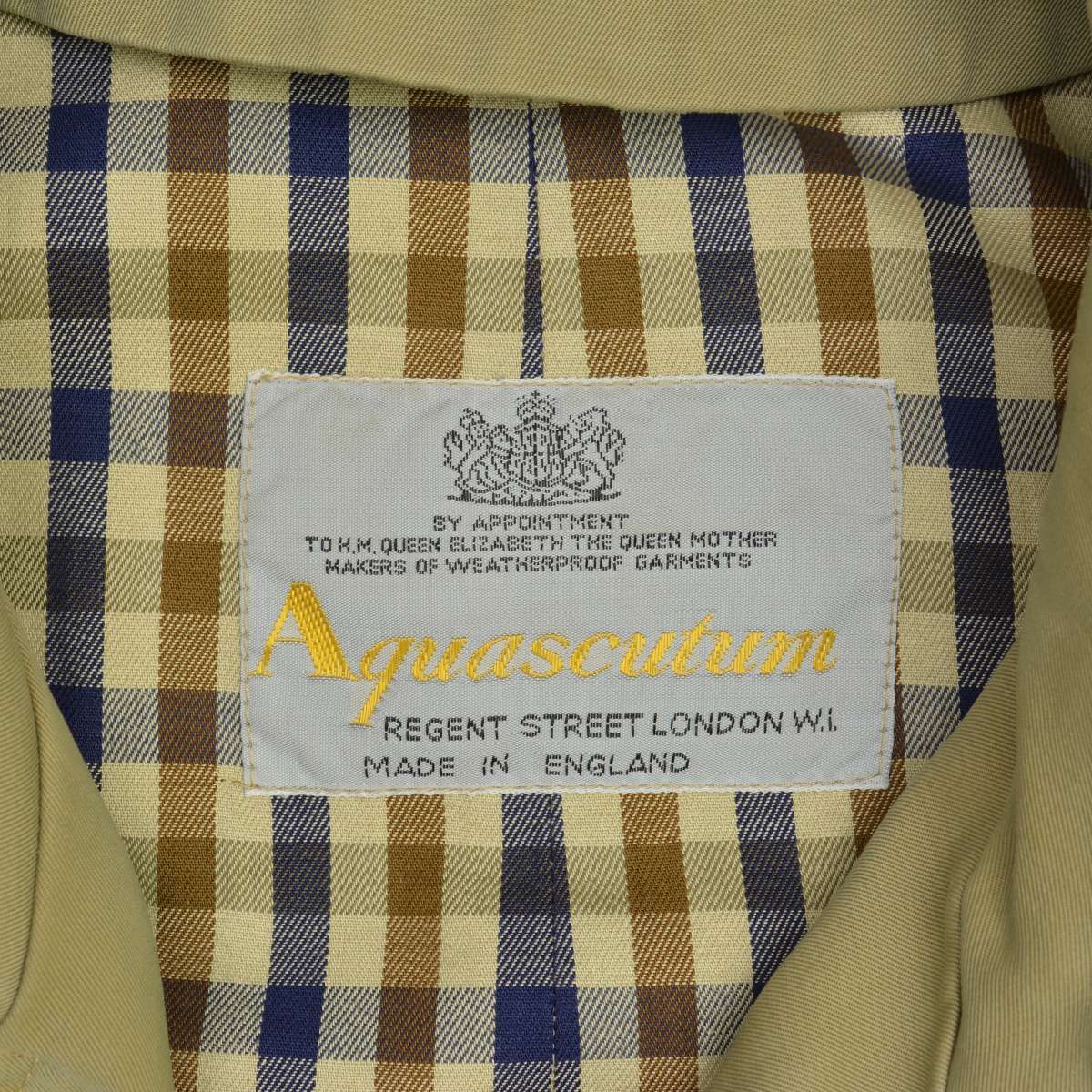 70~80s aquascutum イングランド製 トレンチコート ダブル 1980's Canada trench Coat by Aquascutum Navy 80年代アクア