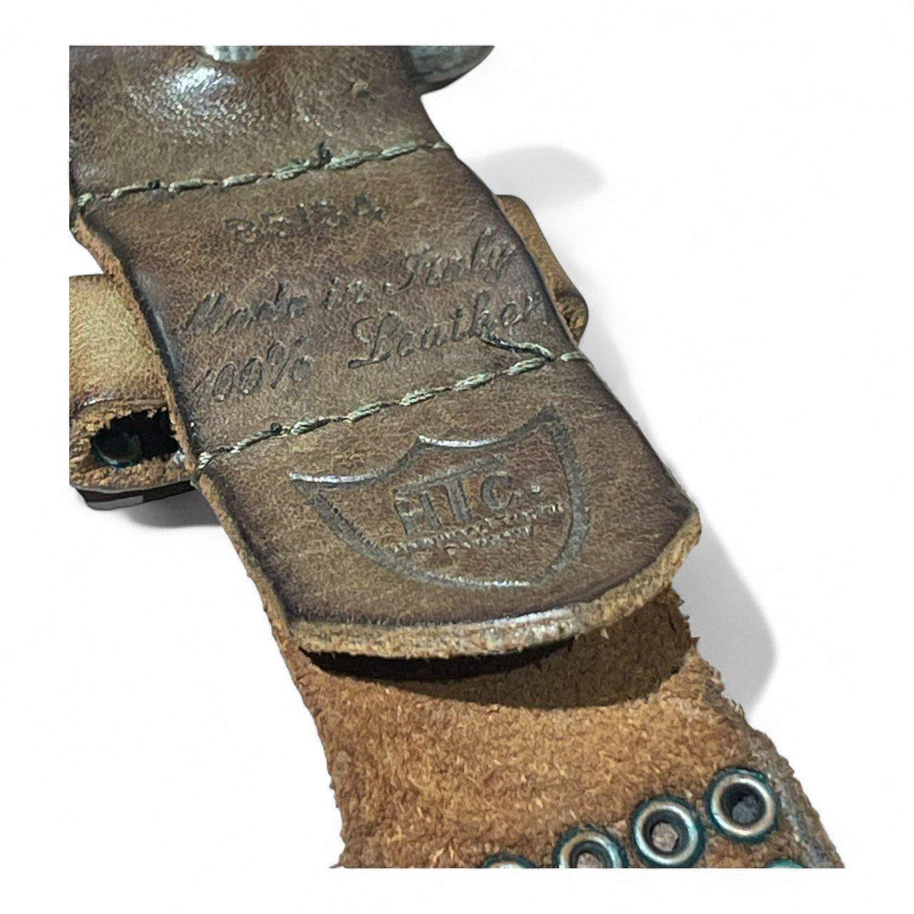 HTC (エイチティーシー) ⑤ 5000 STUDS BELT スタッズベルト ユニ