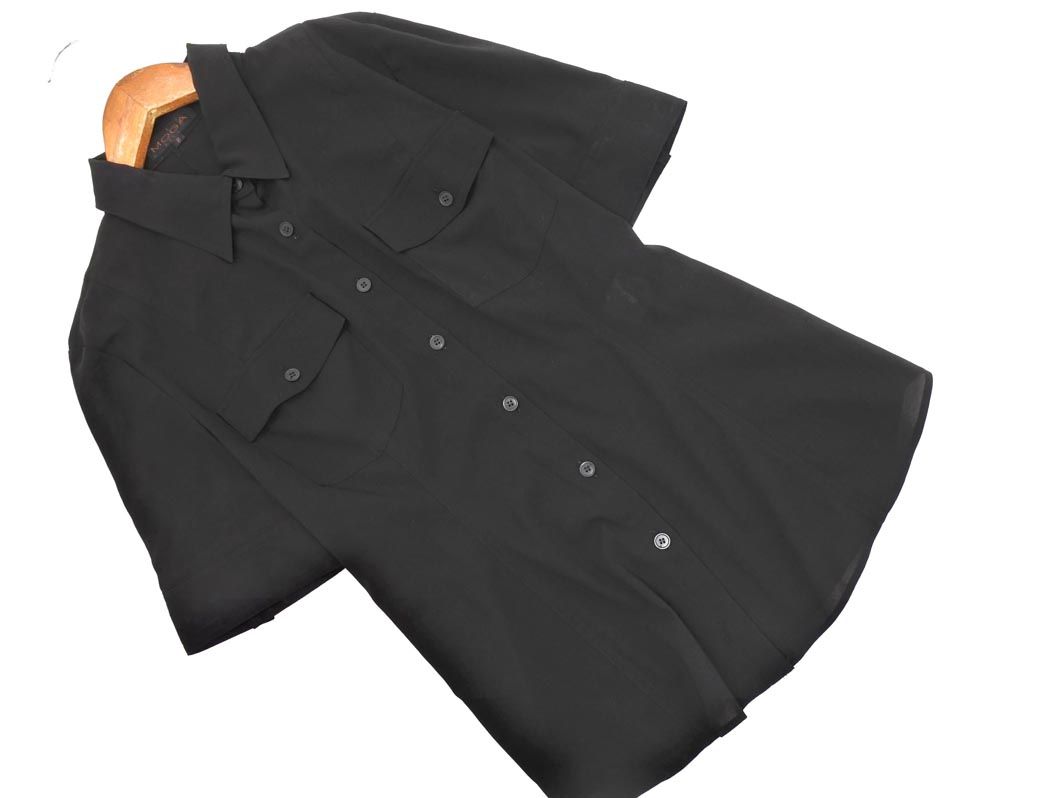 【まとめ買い】 MOGA モガ シアー シャツ size2/黒 □◇ レディース - メルカリ トップス