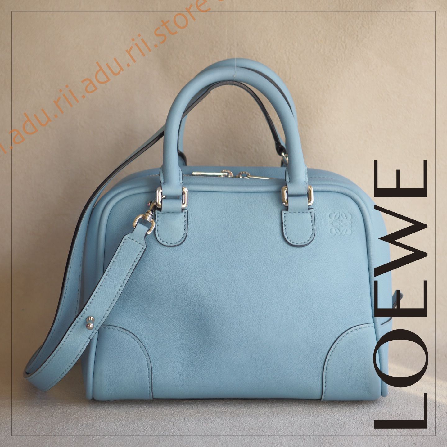 良品☆ ロエベ LOEWE アマソナ75 2way ショルダーバッグ ハンドバッグ 