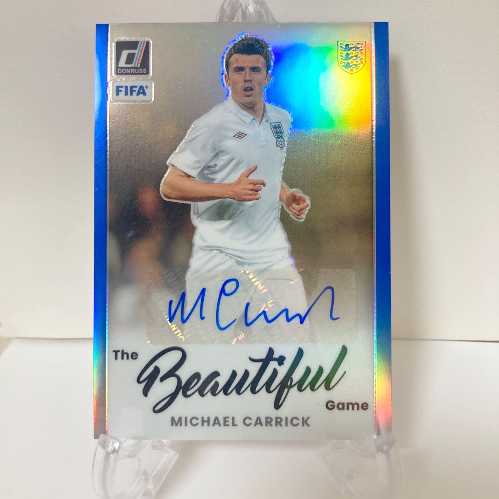 マイケル・キャリック 直筆サイン 限定99枚 2022-23 Donruss Soccer 