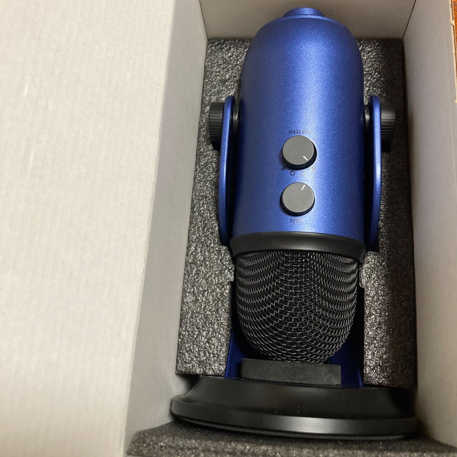 Blue Yeti USBマイク コンデンサーマイク midnight blue