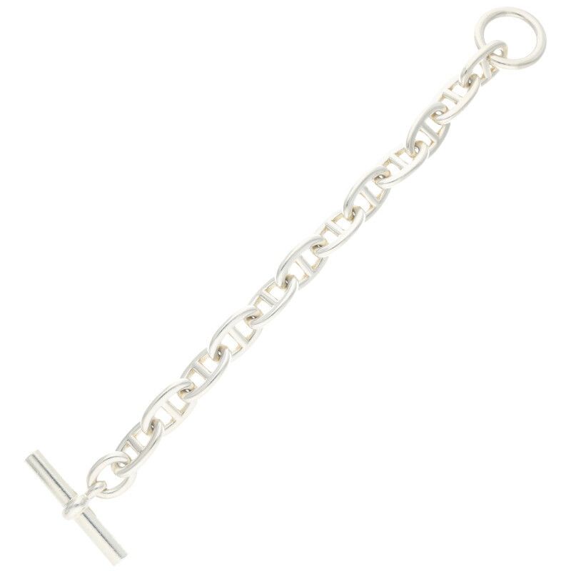 エルメス Chaine d'Ancre TGM シェーヌダンクルTGMシルバー