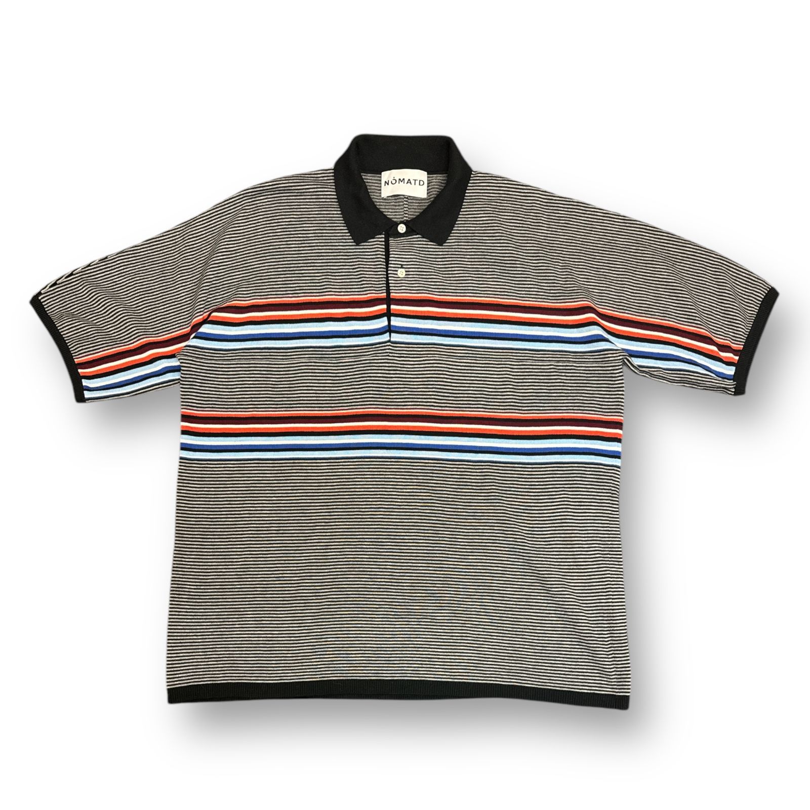 [新品未使用] NOMA Stripe Polo NOMA t.d. NOMA t.d. / NOMA Stripe Polo - IMA:ZINEオンラインストア