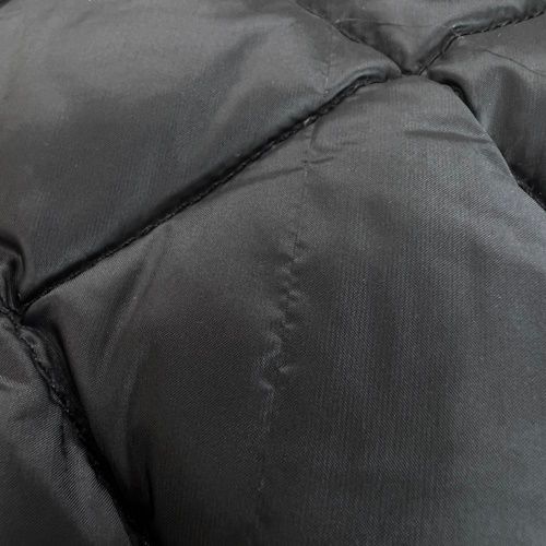 MONCLER(モンクレール) HARLE ベロア ダウンジャケット アウター キルティング 00 ブラック黒 40802070514 MONCLER(モンクレール) HARLE ベロア切替 ダウンジャケット アウター