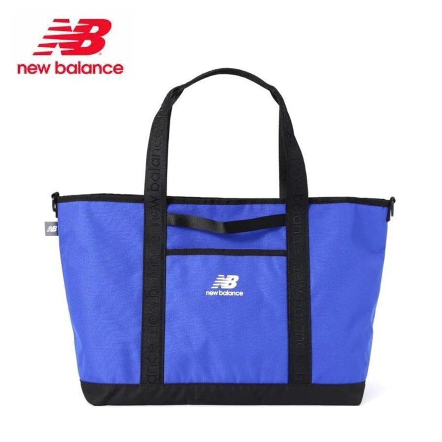 SALE，豊富な 新品★ニューバランス★new balance★012-5981003 オックス ロゴ トートバッグ★ボストン★2025★【114】チームロイヤル ゴルフバッグ・キャディバッグ