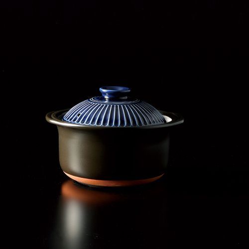 Kikka 菊花 土鍋 8号 2人用 陶器製 セラミック 調理器具 萬古焼