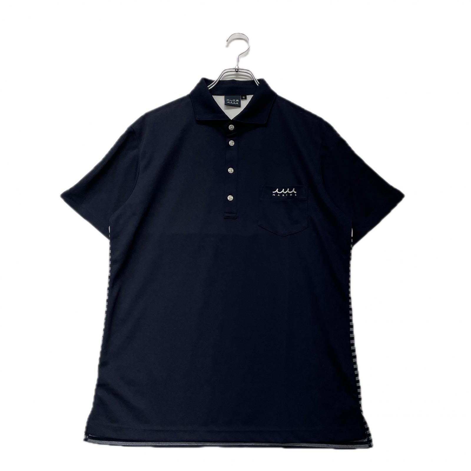 ムータマリン　濃紺ポロシャツM 楽天市場】muta MARINE GOLF ムータマリンゴルフ メンズ