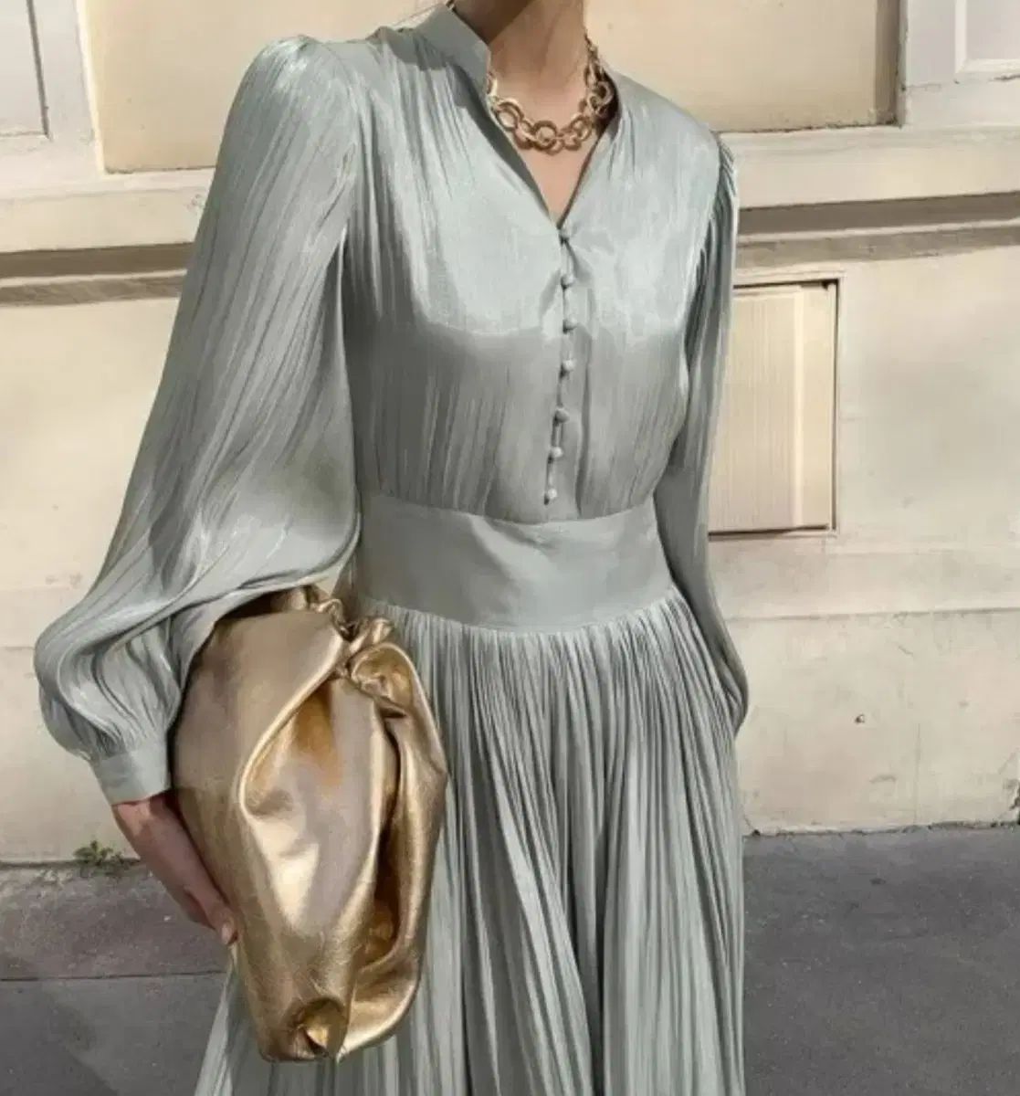 JULL LOG ジュローグ シルキー ラグジュアリー ワンピース