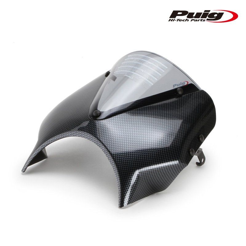Puig 8927H NEW GENERATION RETROVISION [SMOKE] CARBON PRINTSUZUKI