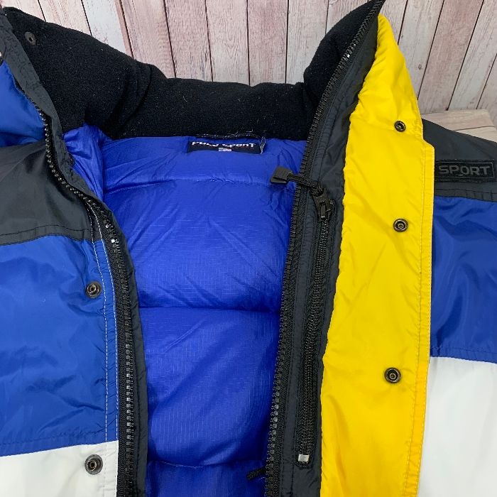 ラルフローレン RALPH LAUREN POLO SPORT ダウンジャケット フード  