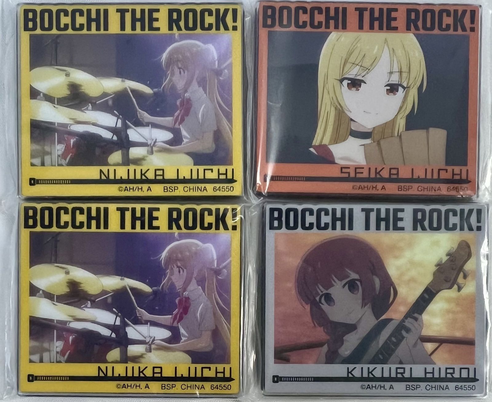 未開封 ぼっち・ざ・ろっく！ 一番くじ下位賞、キーホルダー 15種22個