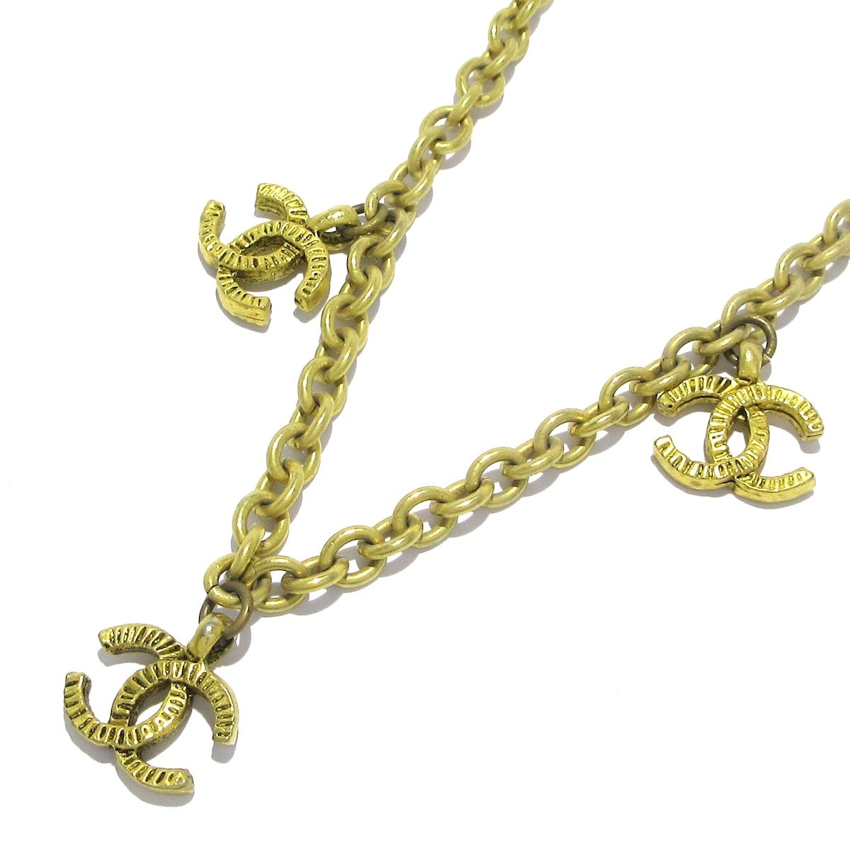 CHANEL シャネル ネックレス ココマーク ゴールド